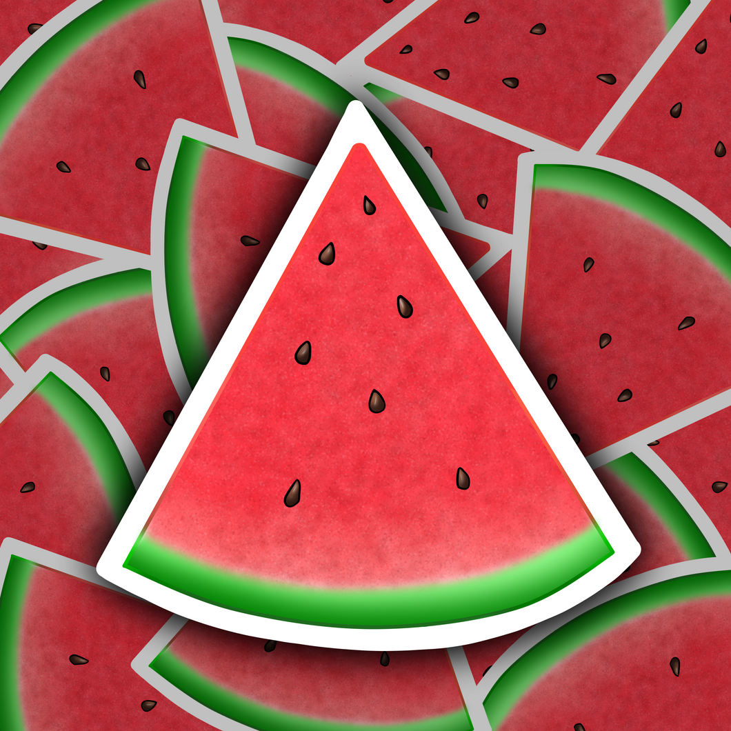 Watermelon Slice Sticker